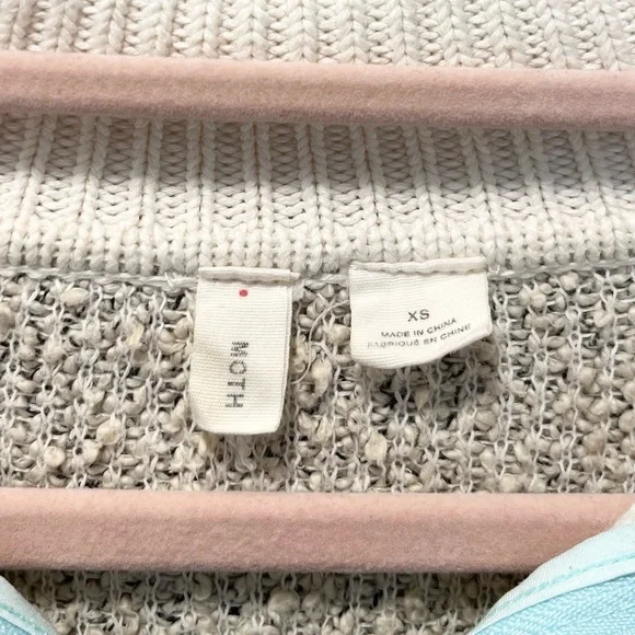 Anthropologie Cozy Knit Moth Kiruna Quarter Zip Pullover Sweater - XS - Picture 5 of 11